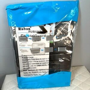 RUBAN Case For MacBook Pro 15 inch HardShell Plastic Guard Keypad Cover